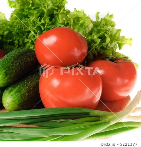 Vegetables in kitchen isolated Vegetables in kitchen isolated 5221377