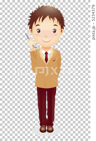 男子学生イラスト 5234379