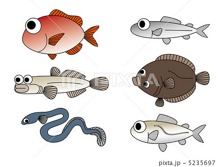 最も検索された 海水魚 イラスト Free Illustration Material