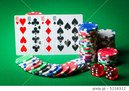 Casino concept with chips and cards 5238322