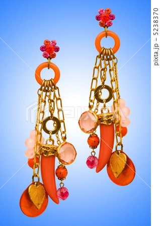 Beauty fashion concept with earrings 5238370