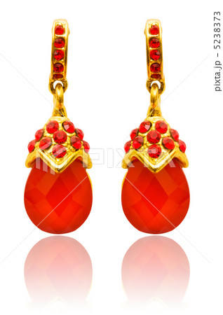 Beauty fashion concept with earrings 5238373