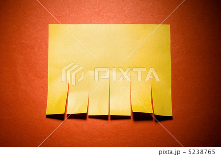 Tear off paper notice on the wall 5238765