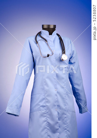 Doctor coat with the stethoscope 5238807