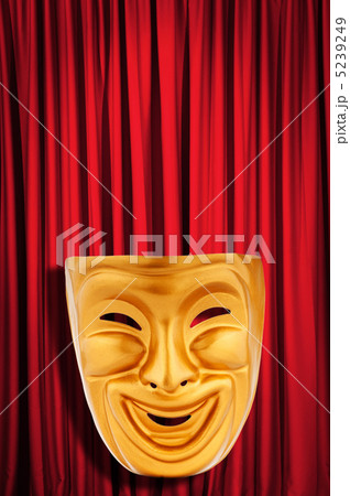 Theatre performance concept with masks 5239249