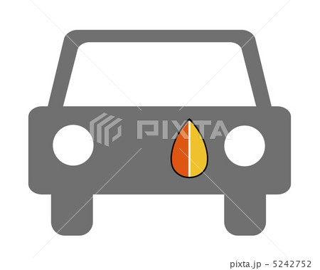 もみじマークの付いた車 もみじマークの付いた車 5242752