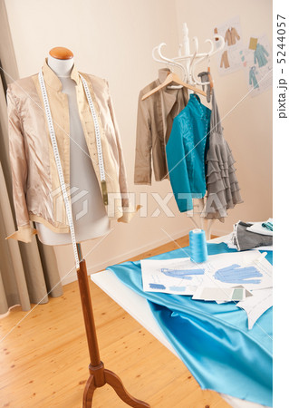 Fashion designer studio with professional equipment 5244057