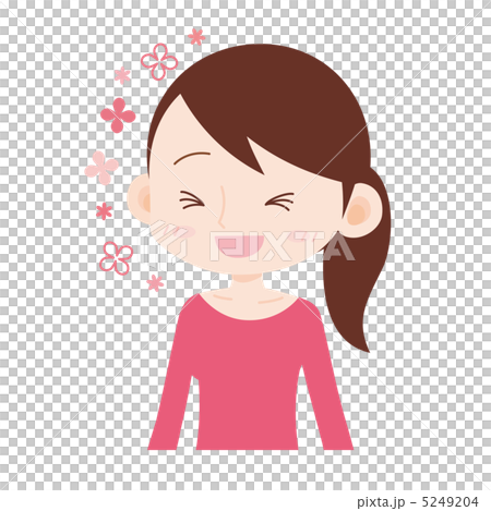 女性上半身高興 5249204