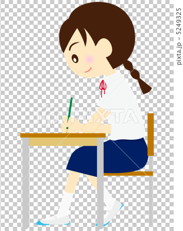 Girls to take the test 5249325