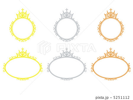 王冠フレーム(6種類) 王冠フレーム(6種類) 5251112