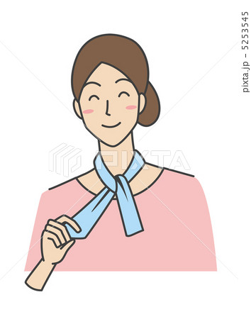 冷感マフラー 5253545