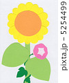 ひまわりと朝顔 5254499