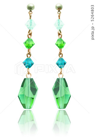 Jewellery and fashion concept with earrings 5264803