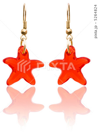 Jewellery and fashion concept with earrings 5264824