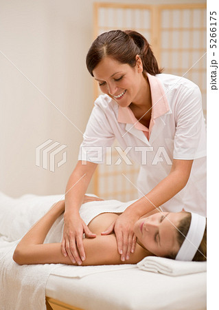 Body care - woman hand massage at salon Body care - woman hand massage at salon 5266175