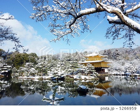 雪の金閣寺 5266959