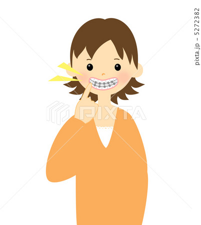 歯列矯正中の女性 5272382