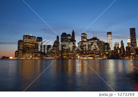 マンハッタン南端夜景 5273269