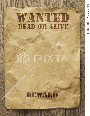 Wanted Dead Or Aliveのイラスト素材