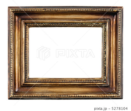 白背景にアンティークの額縁 5278104