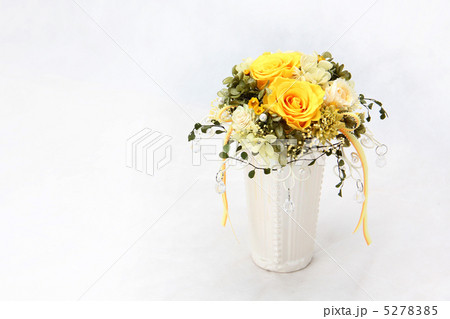 プリザーブドフラワーアレンジ(バラ・紫陽花・スターフラワー・カスミソウ+花瓶) プリザーブドフラワーアレンジ(バラ・紫陽花・スターフラワー・カスミソウ+花瓶) 5278385