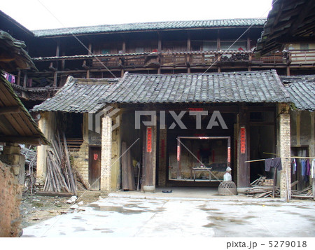 福建省永定 永定客家土楼民俗村 慶雲楼 福建省永定 永定客家土楼民俗村 慶雲楼 5279018