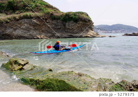 カヤックと長者ヶ崎海岸 5279375