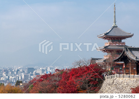 清水寺 三重塔 清水寺 三重塔 5280062