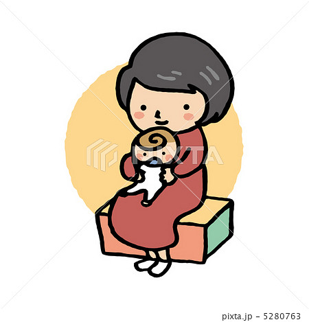 子育てする女性 5280763