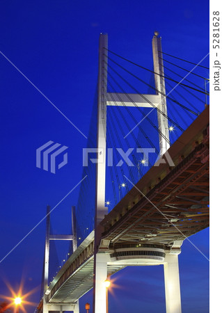 薄明のベイブリッジが見える風景 薄明のベイブリッジが見える風景 5281628