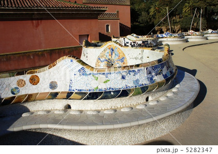 スペイン　バルセロナ　グエル公園 5282347