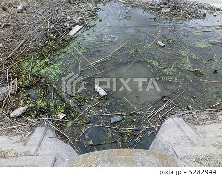 水質汚染の写真素材