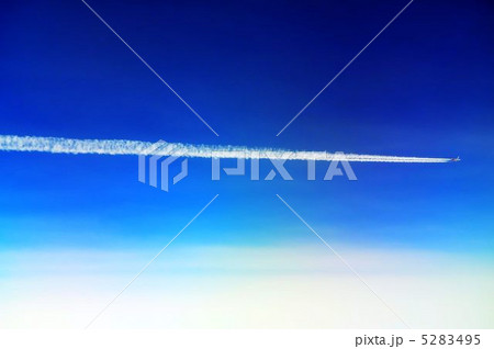 飛行機雲 飛行機雲 5283495