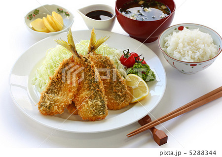 アジフライ定食 5288344