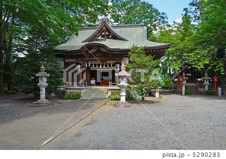 秩父散歩・椋神社(野巻) 拝殿 秩父散歩・椋神社(野巻) 拝殿 5290283