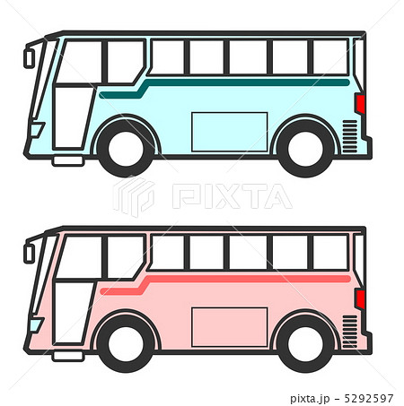 観光バスのイラスト素材 5292597 Pixta