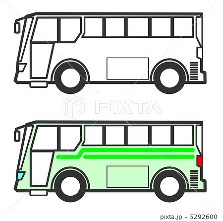 観光バスのイラスト素材 5292600 Pixta