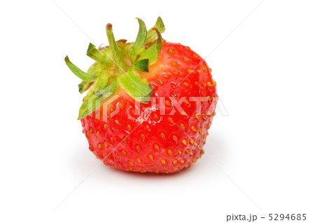 Red strawberry isolated on the white background 5294685
