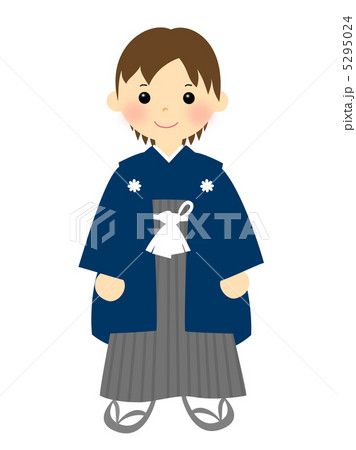 はかま姿の男の子 5295024