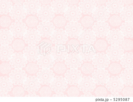 レース柄背景のイラスト素材