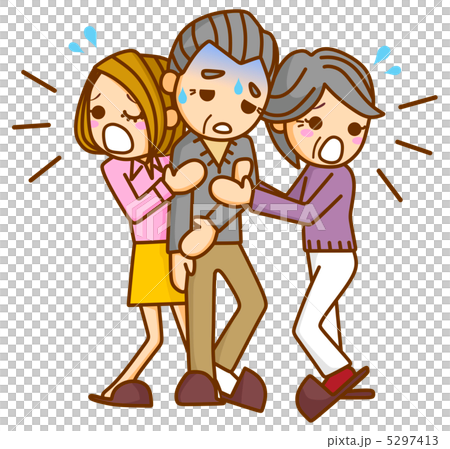 Illustration of illness Illustration of illness 5297413