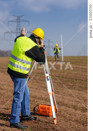 Geodesist measure land speak transmitter 5300550