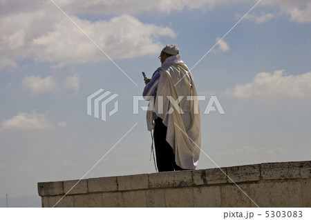 Prayer of Jews at Western Wall. Jerusalem Israel Prayer of Jews at Western Wall. Jerusalem Israel 5303083