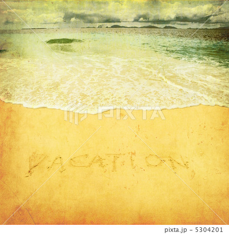 vacation, grunge image of a beach 5304201