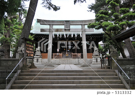 パワースポット 小田原 松原神社の写真素材