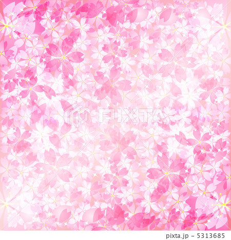 桜 背景 春 ピンクのイラスト素材