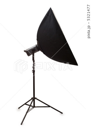 Studio strobe isolated on the white background Studio strobe isolated on the white background 5321477