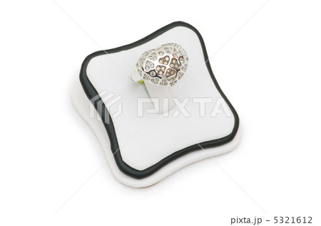 Golden ring isolated on the white background Golden ring isolated on the white background 5321612