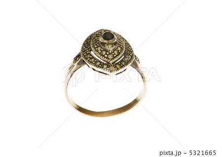 Gold ring isolated on the white background Gold ring isolated on the white background 5321665