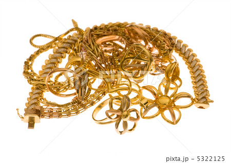 Various jewellery isolated on the white background Various jewellery isolated on the white background 5322125